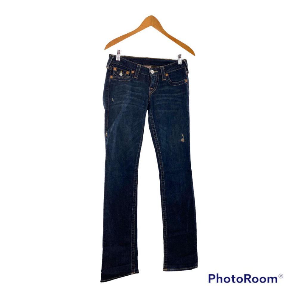 True Religion Women Red Stitch Sz. 26